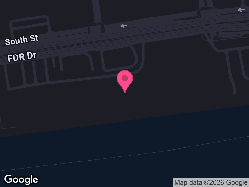 Street map around Timeless NYC Yacht