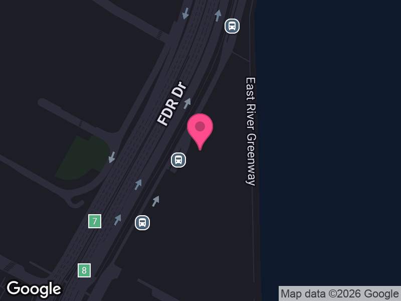 Street map around Harmony NYC Yacht